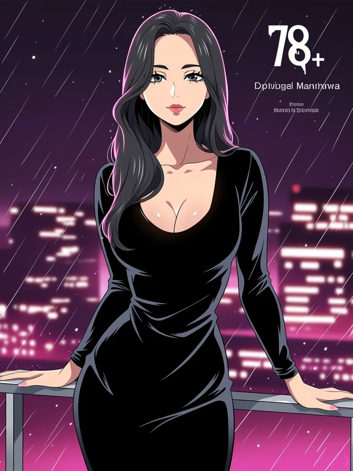 Original adult anime illustration made with the hentai AI generator
