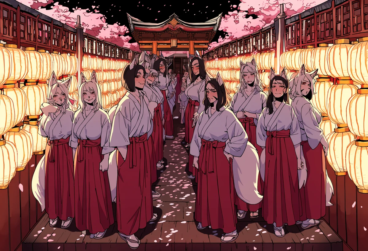 Nine Lanterns